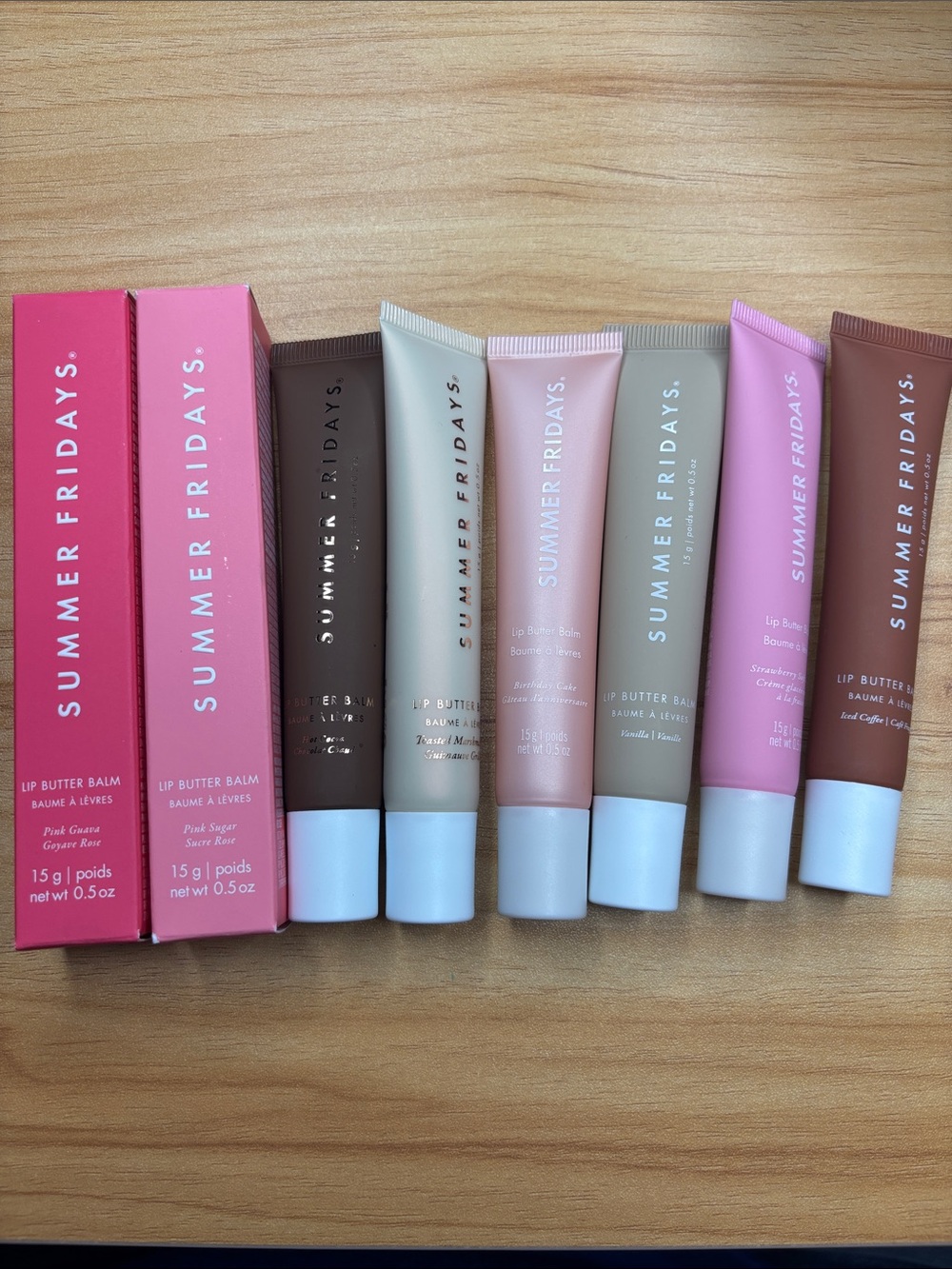 8 summer Fridays lip butter balms